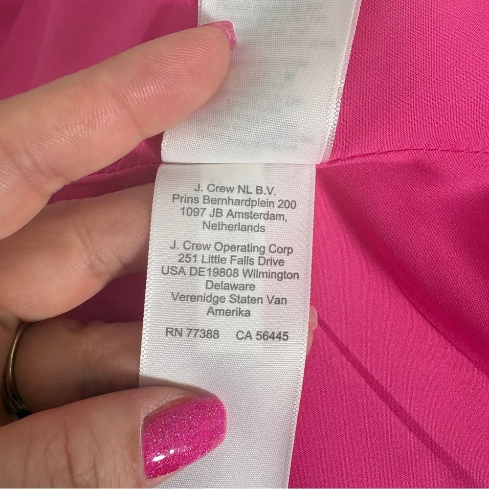 J. Crew Vibrant Pink Blazer